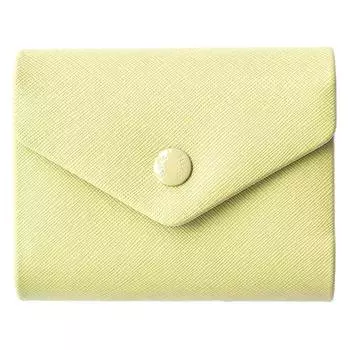 Мини-папка Plapic Thumbnail Gentle с 3 отверстиями, лимонная, 1 шт.