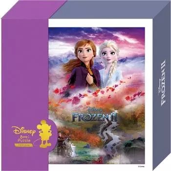 Мини-пазл Frozen 2 Emboss D-A08-033, разные цвета, 800 деталей Пазл, Детские игры, Развивающие игрушки