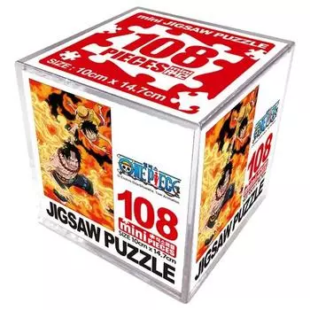 Мини-пазл Haksan Munhwasa One Piece, Луффи и Эйс, 108 деталей, HS108-984