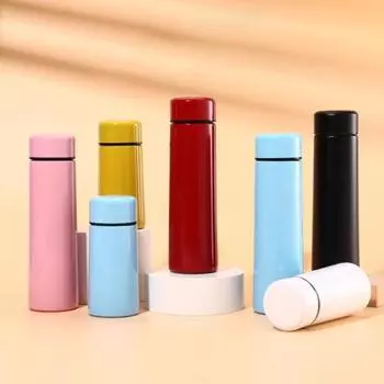 Мини-переносная карманная кружка из нержавеющей стали, термокружка с двойными стенками и крышкой, дорожная кружка без содержания бисфенола А для домашнего офиса, спортзала S белый