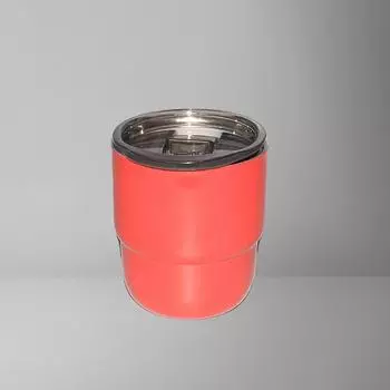 Мини-переносная кружка для путешествий из нержавеющей стали 304 с двойными стенками, термос-чашка, креативная подарочная кружка с крышкой, термос-бутылка для кофе 250ml