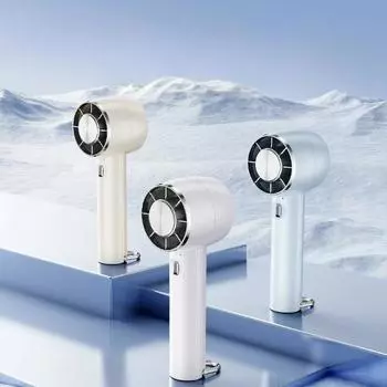 Мини-переносной вентилятор с 3 скоростями - USB-перезаряжаемый ручной вентилятор для мужчин и женщин - идеально подходит для офиса, улицы, путешествий и кемпинга 2CM