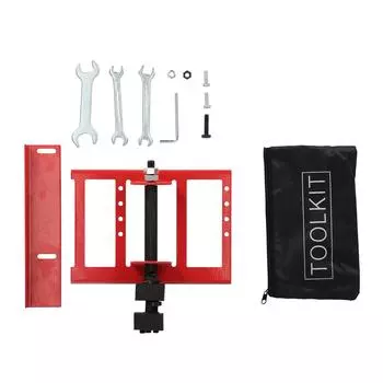 Мини-пила для резки древесины. Вертикальная насадка для цепной пилы. Направляющая для резки древесины.