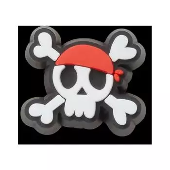 Мини-пиратский скелет Crocs Zibbitz 10013282 shuffle/one sizefree