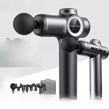 Мини-пистолет для фасции, электрический массажный пистолет, массажер для расслабления мышц, домашний профессиональный фитнес-пистолет для фасции.