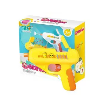 Мини-пистолет для леденцов, конфетный пистолет, милый леденец на палочке с изображением животных, сюрприз для парня, креативная детская игрушка для девочки, подарок другу