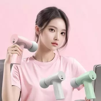 Мини-пистолет для массажа мышц, ручной пистолет для глубоких тканей, терапевтический пистолет, пистолет для фасций, массажный пистолет, ручные массажеры для глубоких тканей