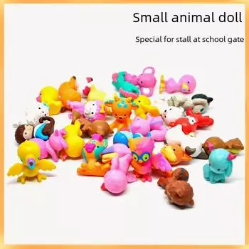 Мини Пластиковые Животные 3D Модель Украшения Игрушка styles