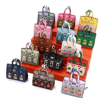 Мини-платиновый чехол для наушников и помады - Милая подвеска на окно для ключей от машины светло-зеленый