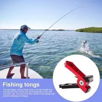 Мини-плоскогубцы для рыбалки, прочный вольфрамовый стальной кусачки для лески, противоскользящая ручка, портативный инструмент для извлечения рыболовных крючков, аксессуары для походов и рыбалки на открытом воздухе A красный