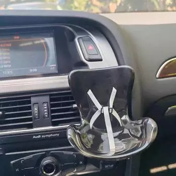 Мини плюшевая кукла, безопасное сиденье, кавайная кукла Лабубу, плюшевое безопасное сиденье, автомобильное ароматическое украшение, подарки A13