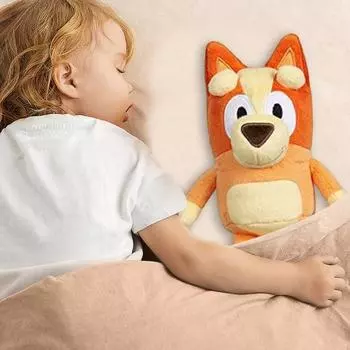 Мини плюшевая кукла-собака, милая подушка-приятель со звуком, мягкая говорящая плюшевая игрушка