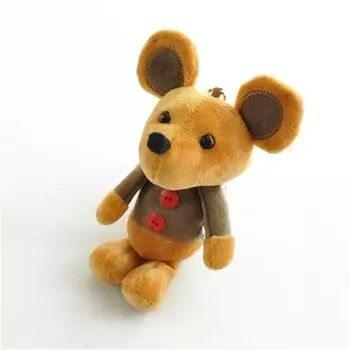 Мини плюшевые игрушки-мышки креативная милая крыса мягкая игрушка популярные подарки для детей подарок на День святого Валентина 10 см 10CM