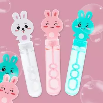 Мини-подарок для мыльных пузырей, очаровательная модная палочка с принтом животных, игрушки для детского сада