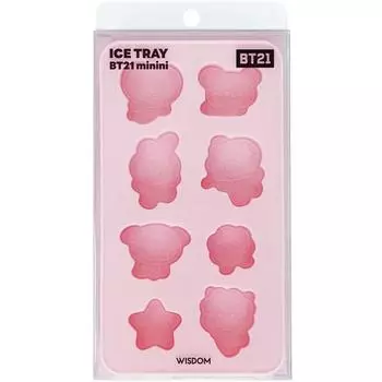 Мини-поднос для льда BT21 Line Friends, розовый