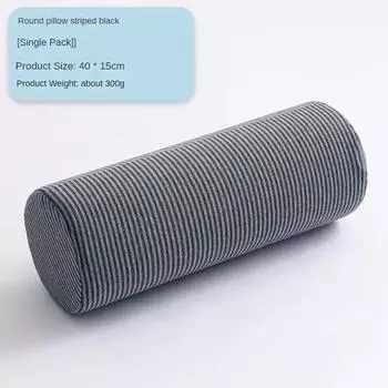 Мини-подушка с эффектом памяти, защита шеи, улучшение сна, летняя мужская офисная цилиндрическая подушка для дневного сна 40x15cm