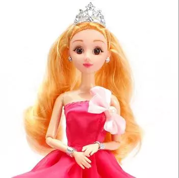 Мини-подвижная кукла 30 см, игрушка для девочек, 3D большие глаза, BJD, полная одежда принцессы, коллекция платьев, детская кукла в подарок