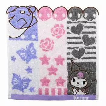 Мини-полотенце Marushin 25 x 25 см Sanrio Kuromi Chambre Kuromi 3005053500 Прибл.