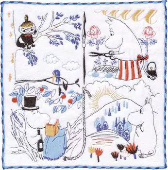 Мини-полотенце Marushin MOOMIN 25 x 25 см Любимое место 1405008200 Прибл.