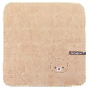Мини-полотенце Marushin Rilakkuma Kokokuma, хлопковое полотенце для рук, носовой платок, подарок на день рождения 6405018200 100%