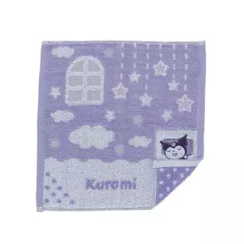 Мини-полотенце Marushin Sanrio Kuromi Futon Kuromi Cotton с антибактериальной и дезодорирующей обработкой в подарок 3725010000 100%