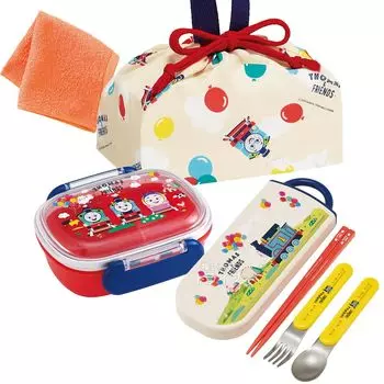 Мини-полотенце Skater Thomas Friends антибактериальный ланч-бокс с сердечником 270 мл набор из трех предметов со шнурком и