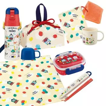 Мини-полотенце Skater входит в комплект из 7 предметов из серии «Друзья Томаса», антибактериальная коробка для завтрака с сердечником 270 мл, коробка для палочек для еды, салфетка для завтрака со шнурком, чашка