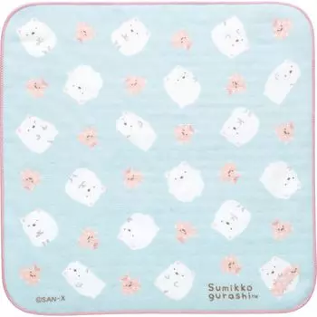 Мини-полотенце Sumikko Gurashi Polar Bear Furoshiki CM46501 San-X &