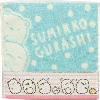 Мини-полотенце Sumikko Gurashi, синее