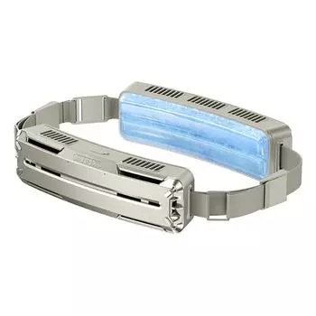 Мини-поясной вентилятор 5000 мАч, носимый на поясе, регулируемый электрический мощный вентилятор для походной палатки на открытом воздухе