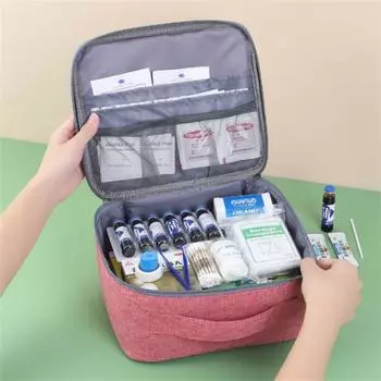 Mini Portable medication Storage Bag Travel First Aid Kit Bags Organizer Camping Outdoor Emergency Survival Bag Pill Case small фиолетовый