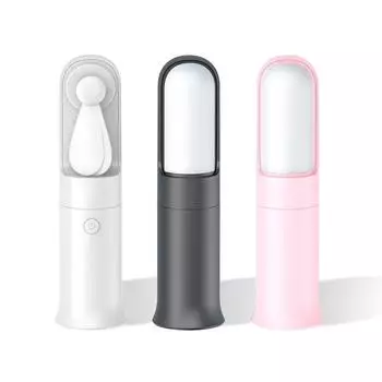 Mini Portable Personal Handheld Fan - USB Rechargeable Small Pocket Fan with 3 Speeds Adjustable Battery Operated Hand