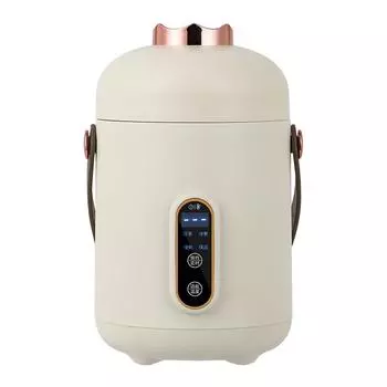 Мини портативная электрическая чашка многофункциональная здоровая электрическая чашка для тушения офисная электрическая кастрюля L