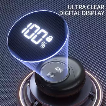 Мини портативная электробритва мужская умная бритва нож для бороды подарок для парня мужа синий