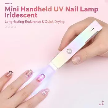 Мини портативная лампа для ногтей УФ-светодиодная профессиональная USB портативная гелевая лампа инструменты для нейл-арта гелевая лампа для быстрой сушки ногтей лампа для сушки