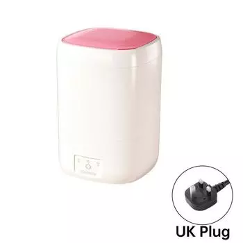 Мини Портативное Устройство для Стирки Белья Носки Механические Принадлежности Операция Pink UK