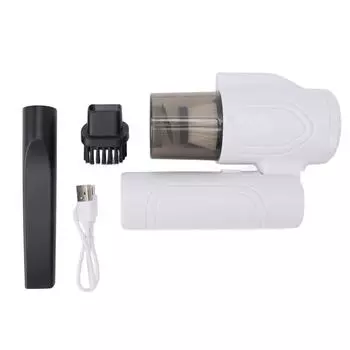 Мини портативный пылесос 120 Вт 9000 Па складной перезаряжаемый беспроводной небольшой пылесос для белый