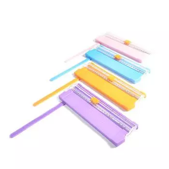 Мини-портативный резак для бумаги, прецизионный резак для бумаги, небольшой резак для бумаги, режущие инструменты синий