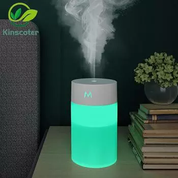 Мини портативный ультразвуковой увлажнитель воздуха Cool Mist, настольный USB-распылитель для ароматерапии, автомобильный туманообразователь, очиститель воздуха pink