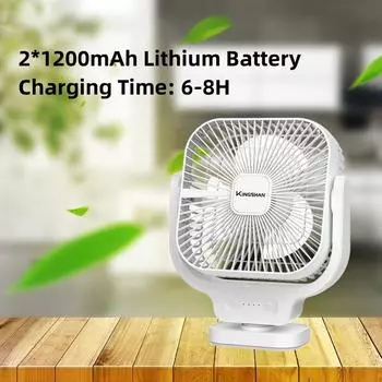 Мини портативный вентилятор USB настольный вентилятор со светодиодной подсветкой настольный мощный воздушный поток и тихая работа 3 скорости ветра напольные вентиляторы для комнаты дома белый