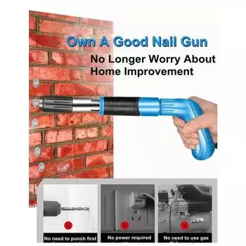Мини Потолочный Настенный Анкер Устройство для Прокладки Пазов для Проводов Настенный Крепеж Металлообработка Заклепочники Инструмент Ручной Стальные Гвоздезабивные Пистолеты Заклепочный Инструмент Дом