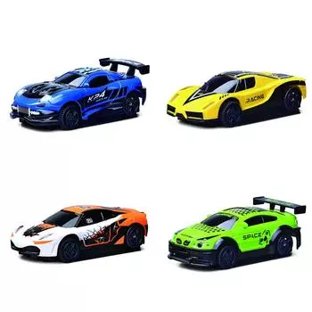 Мини-потолочный стеклянный подъемный автомобиль Gravity Racer с дистанционным управлением, гусеничные игрушки, детские машинки жёлтый