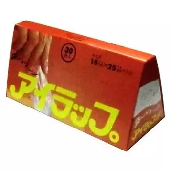 Мини-повязка на глаз Iwatani Materials с клином 250 x 110 мм, полиэтиленовый пакет x 5 шт. (30 штук)