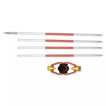 Мини призма 25,4 мм для тахеометра с 4-полюсным обзорным инструментом