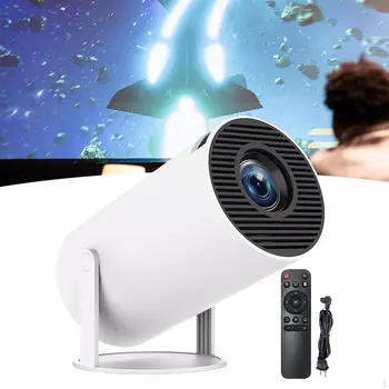 Мини-проектор с пультом дистанционного управления Smart для домашнего кинотеатра на смартфоне