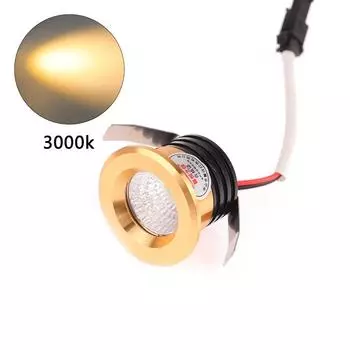 Мини-прожектор приведенный удара 3В Даунлигхт пятна крытый для украшения Дий Gold Warm White