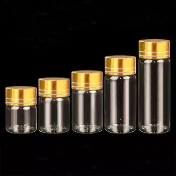 Мини прозрачное стекло 5-14 мл пустая банка для образцов украшения дома бутылка желаний DIY подвески пустые флаконы для хранения пробка ручной работы 22*30mm золотой