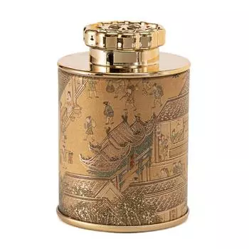 Мини пустая жестяная банка для чая, бытовая герметичная банка для зеленого и черного чая, портативная дорожная маленькая упаковочная коробка для чая, бумажная банка для хранения