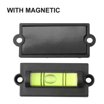 Мини-пузырьковый уровень пластиковый 59*25*4 мм для рамы Po стол мини-уровень с перфорированным кронштейном для горизонтального замачивания