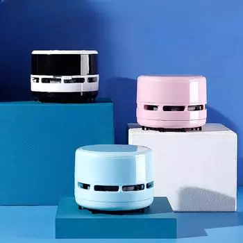 Мини-пылесос для офисного стола, пылесос для домашнего стола, очиститель для рабочего стола чёрный